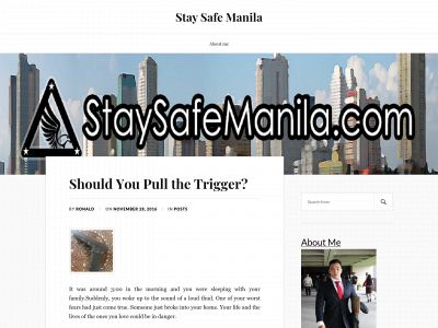staysafemanila.com snapshot