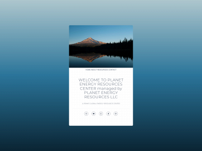 planetenergyresourcescenter.com snapshot