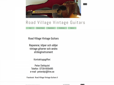 roadvillagevintageguitars.se snapshot