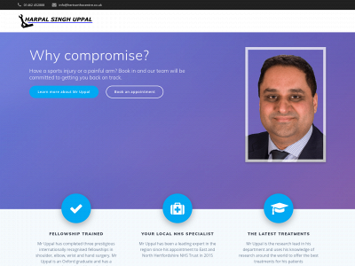 hertfordshireshoulderclinic.com snapshot