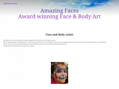 amazingfaces.co.uk snapshot