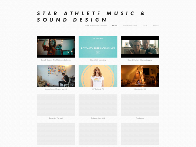 starathletemusic.com snapshot