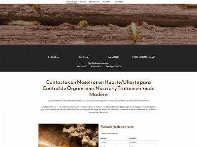 www.tratamientodemadera.es snapshot
