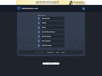 salamdunyo.com snapshot