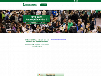 forumfederatie.be snapshot