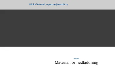 tematik.se snapshot