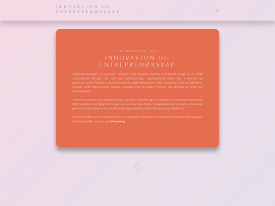 innovasjonogentrepenorskap.no snapshot