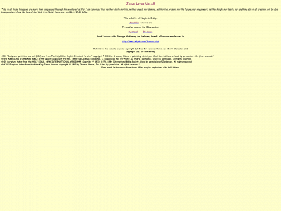 jesuslovesusall.org snapshot