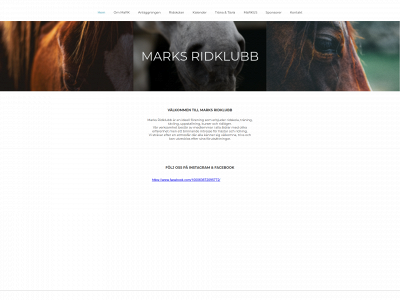 marksridklubb.se snapshot