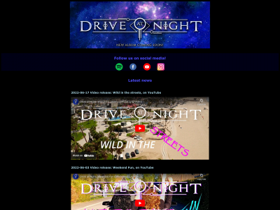 driveatnightofficial.se snapshot