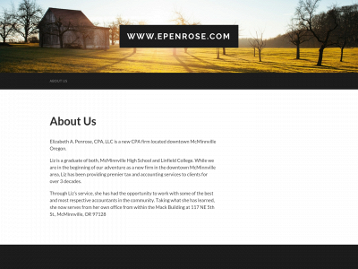 epenrose.com snapshot