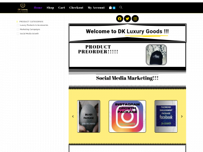 luxurymarketeer.com snapshot