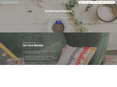 kusherlandholistichealing.com snapshot