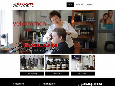salonjensen.dk snapshot