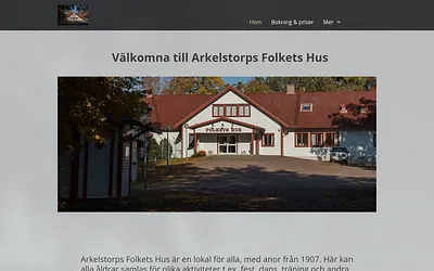 arkelstorpsfolketshus.se snapshot