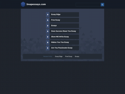 snapessays.com snapshot