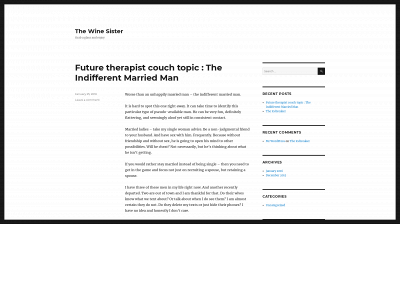 thewinesister.com snapshot