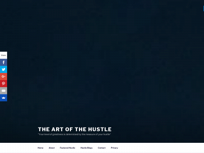 theartofthehustle.net snapshot