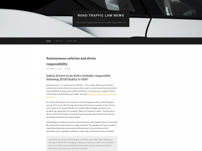 roadtrafficlawnews.com snapshot