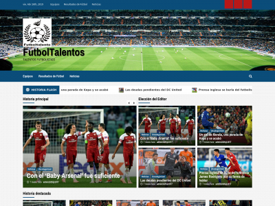futboltalento.com snapshot