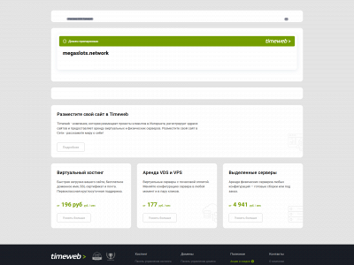 megaslots.network snapshot