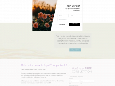 www.rapidtherapyresults.com snapshot