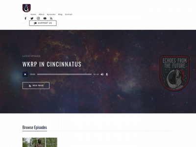 echoesfromthefuture.com snapshot