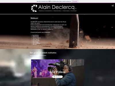 alaindeclercq.be snapshot