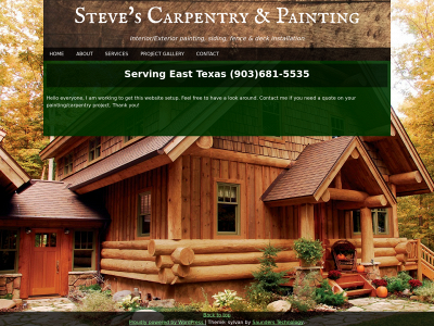 stevescarpentryandpainting.com snapshot