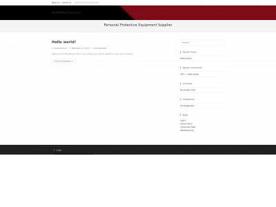 alamahconsult.com snapshot