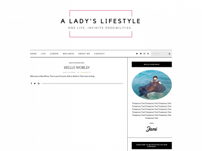 aladyslifestyle.com snapshot