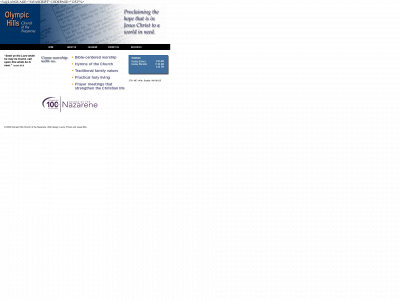 ohnazarene.org snapshot