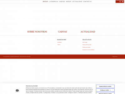restaurantelabarrica.es snapshot