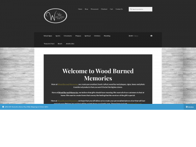 woodburnedmemories.com snapshot