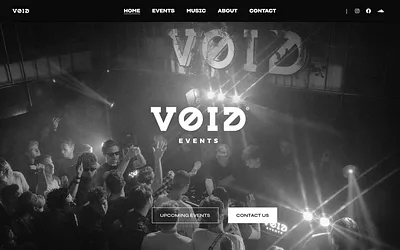 voidevents.com snapshot