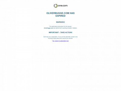 oliverbugge.com snapshot