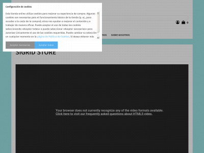 sigridstore.es snapshot