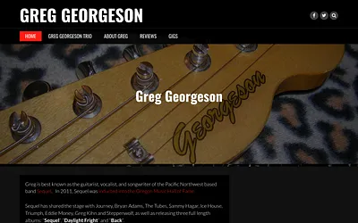 greggeorgeson.com snapshot