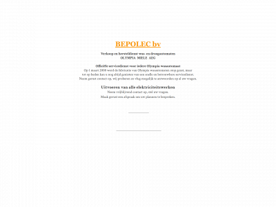 bepolec.be snapshot