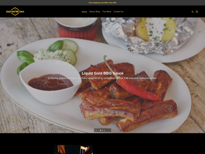 liquidgoldbbqsauce.com snapshot