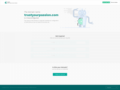 trustyourpassion.com snapshot