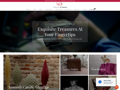 workofartisans.com snapshot