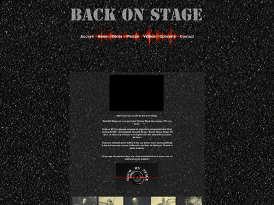 back-on-stage.be snapshot