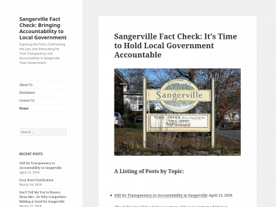 sangervillemefactcheck.com snapshot