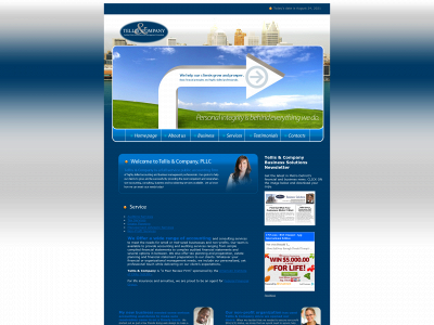 tellisandcompanycpas.com snapshot