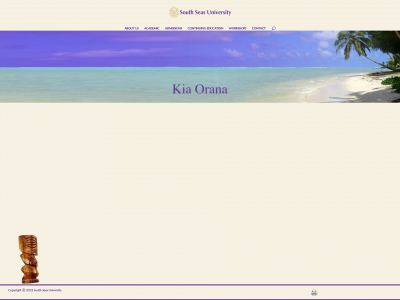 southseasuniversity.com snapshot