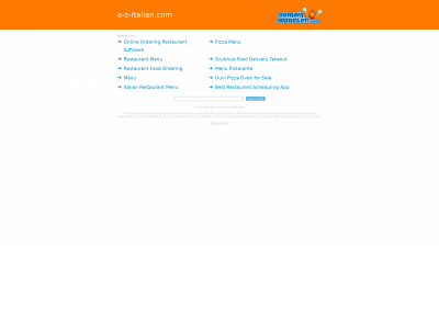 a-z-italian.com snapshot
