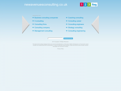 newavenuesconsulting.co.uk snapshot
