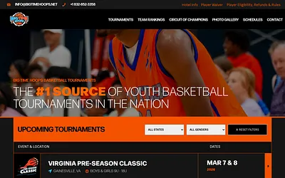 www.bigtimehoops.net snapshot