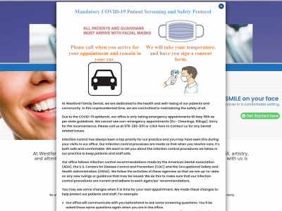 westforddentist.com snapshot